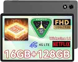 UNISOC T615 10.1インチタブレット 128GB Amazon.co.jp: Android 15 タブレット10インチ 4G LTE、Bpad 10